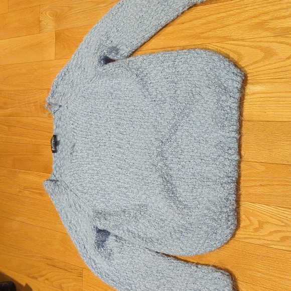 Knit blue sweater - Picture 1 of 1